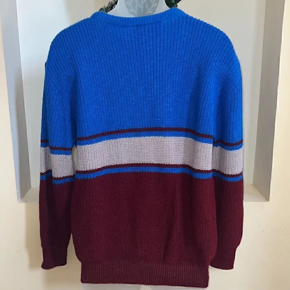 Men’s L Vintage Made in the USA Scandia Ski Sweater - Picture 7 of 13